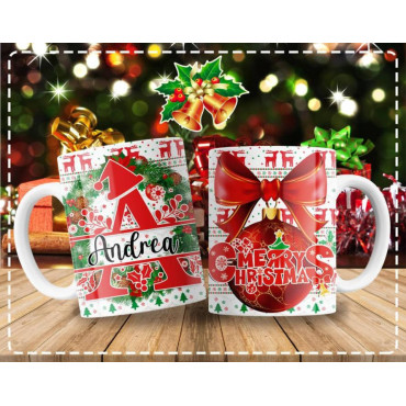 Tazas Navideñas Personalizadas: Con tu Nombre y Frases Únicas