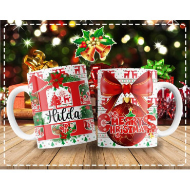 Crea tu Taza Navideña: Personaliza con Frases, Nombres y Diseños Divertidos