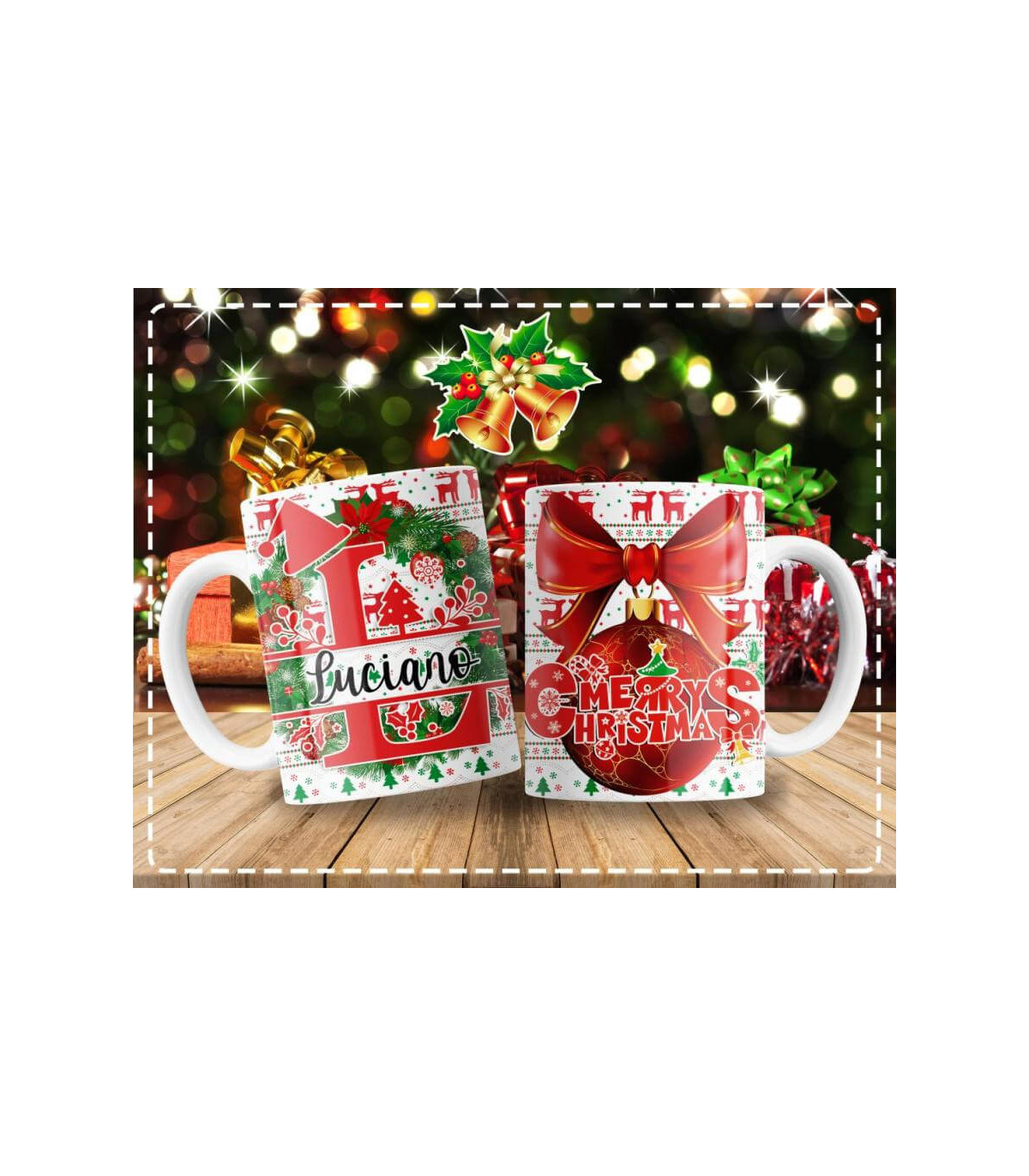 Crea tu Taza Navideña: Personaliza con Frases, Nombres y Diseños Divertidos