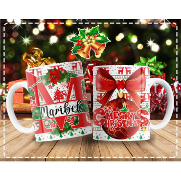 Crea tu Taza Navideña: Personaliza con Frases, Nombres y Diseños Divertidos