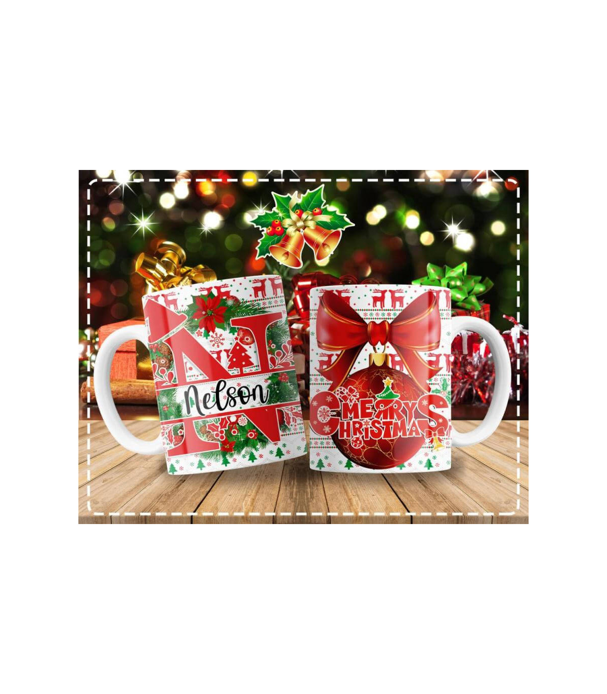 Crea tu Taza Navideña: Personaliza con Frases, Nombres y Diseños Divertidos