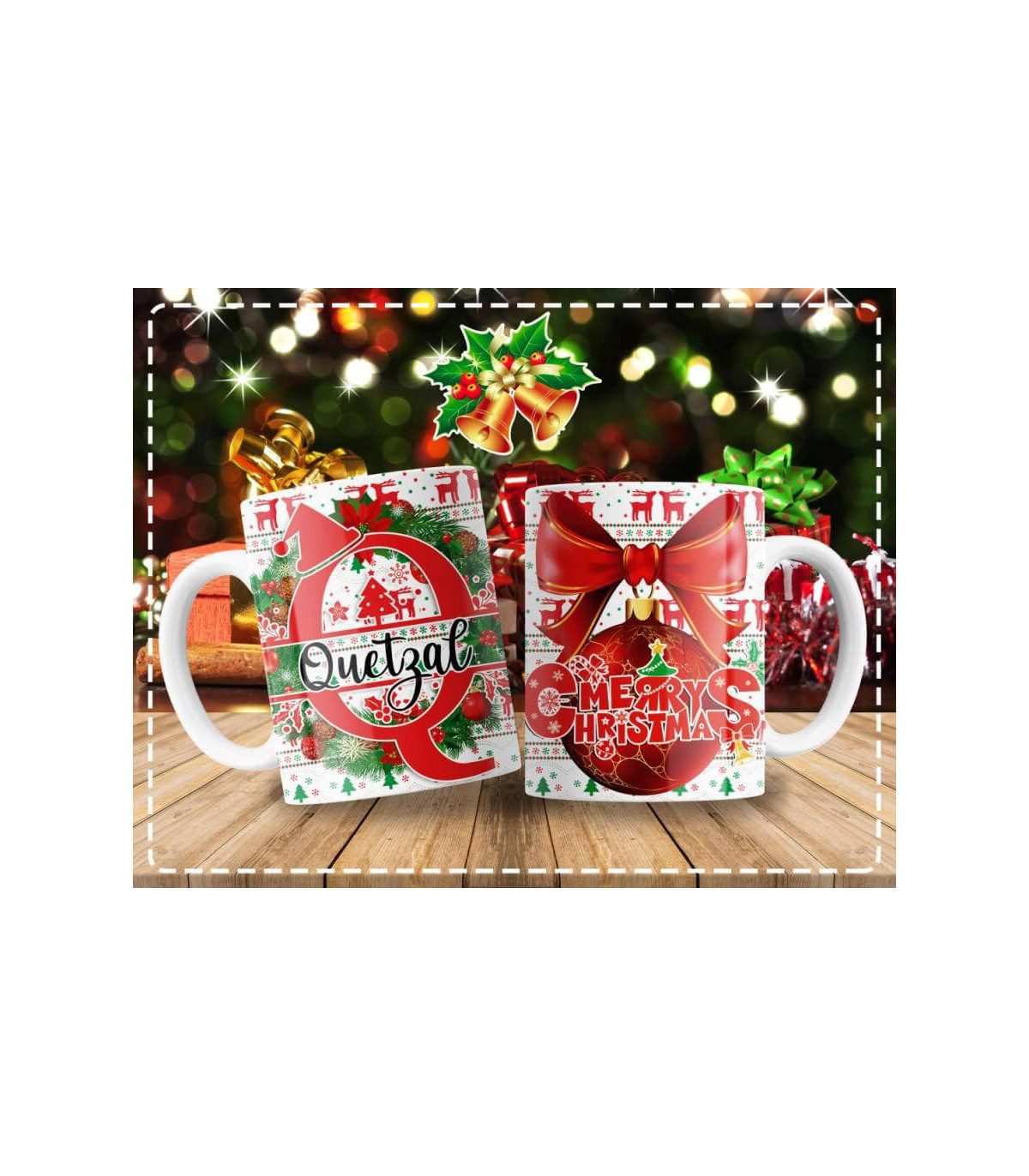 Crea tu Taza Navideña: Personaliza con Frases, Nombres y Diseños Divertidos