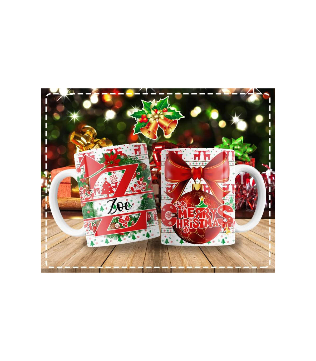Crea tu Taza Navideña: Personaliza con Frases, Nombres y Diseños Divertidos