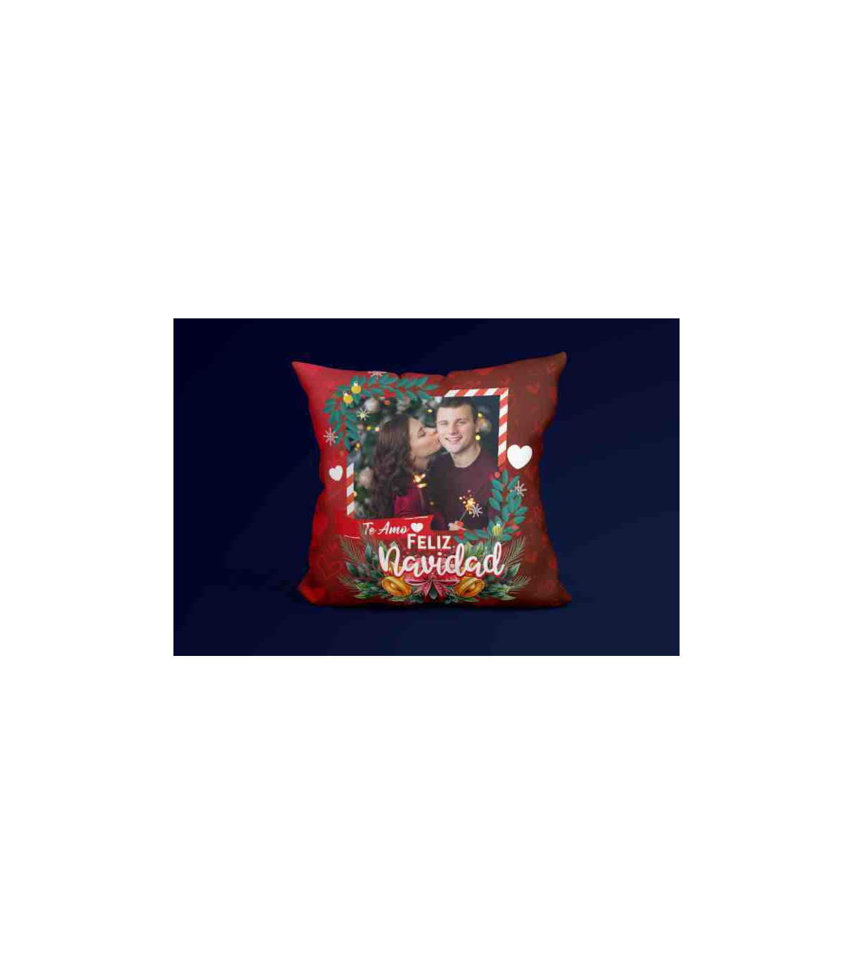 Cojines Navideños Personalizados 45x45: ¡Dale un toque único a tu decoración navideña!