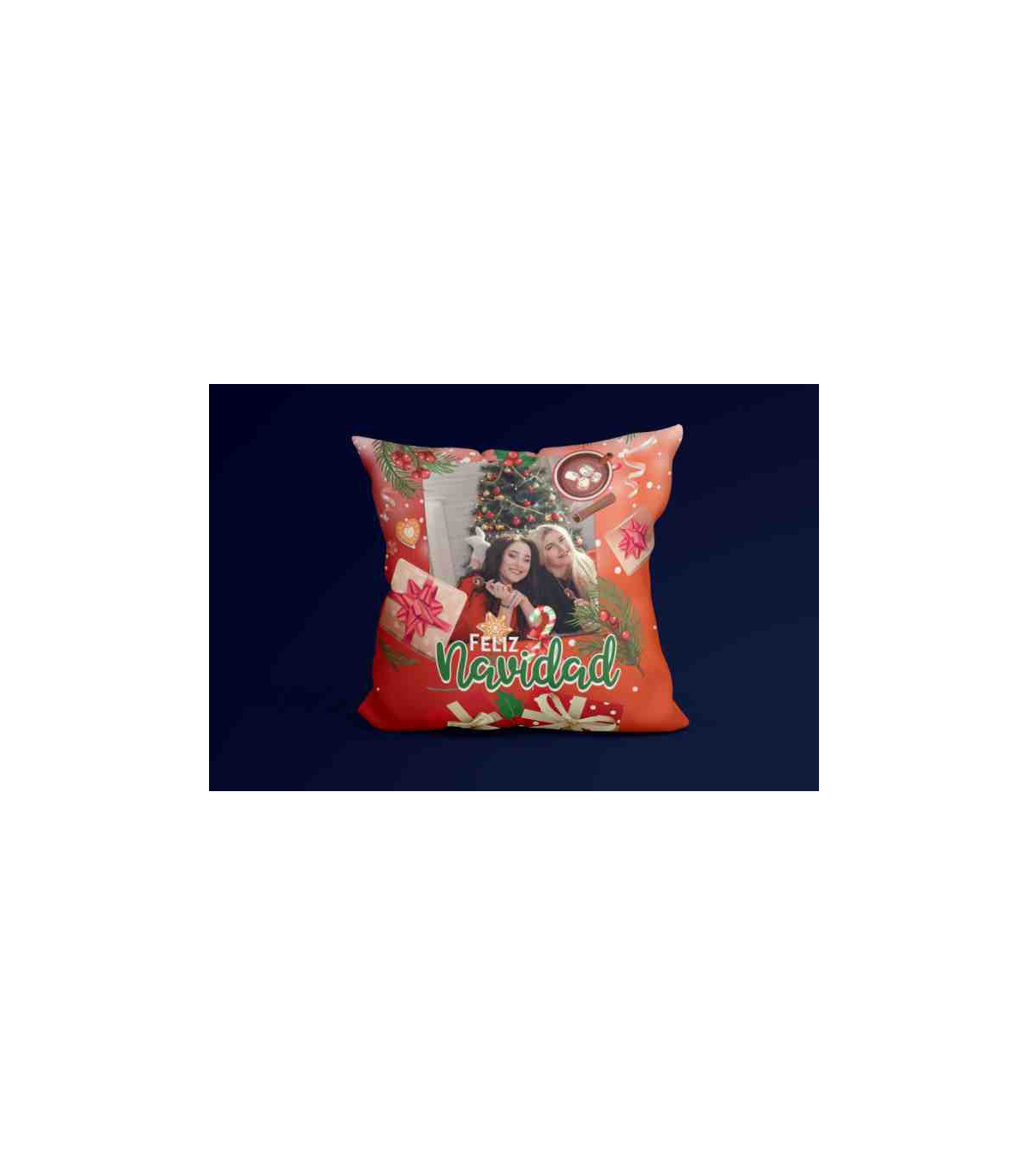 Cojines Navideños Personalizados 45x45: ¡Dale un toque único a tu decoración navideña!