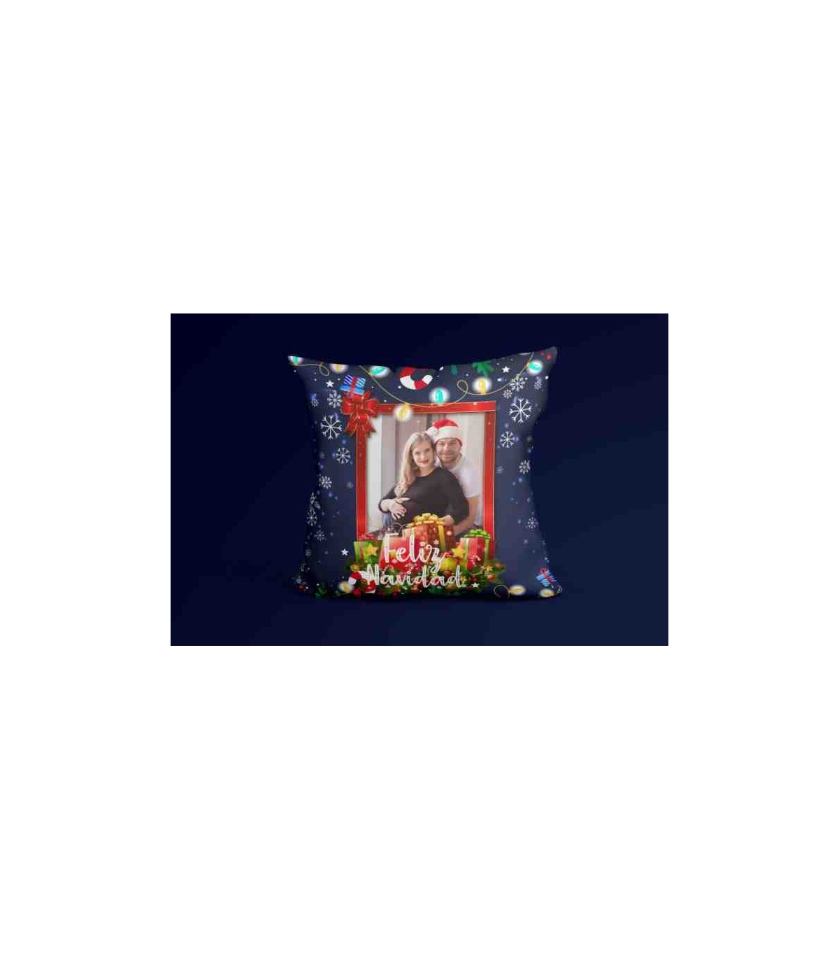 Cojines Navideños Personalizados 45x45: ¡Dale un toque único a tu decoración navideña!