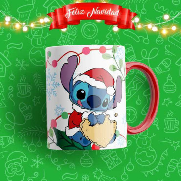Set de 6 Tazas Mágicas Navideñas: Grinch, Pokémon y Stitch