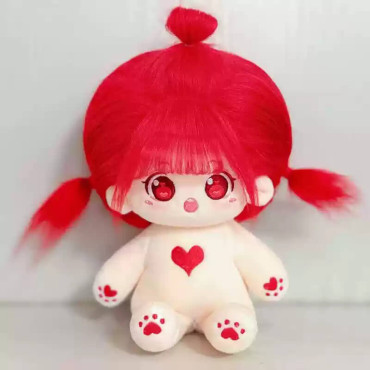 Muñeca cotton doll de Algodón Kawaii: Bebé con Huesitos y Sonrisa