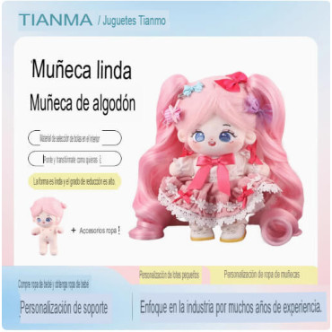 Muñeca Princesa Anime 20cm con Sonido: ¡Aventuras Mágicas!