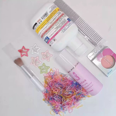 Juego de accesorios para peinar y limpiar muñecas