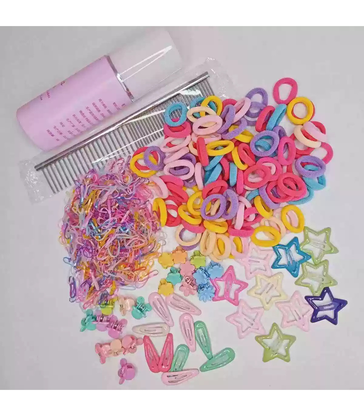 Juego de accesorios para peinar y limpiar muñecas
