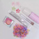 ¡Transforma a tu muñeca en una estrella! Kit de belleza con accesorios para peinar y maquillar