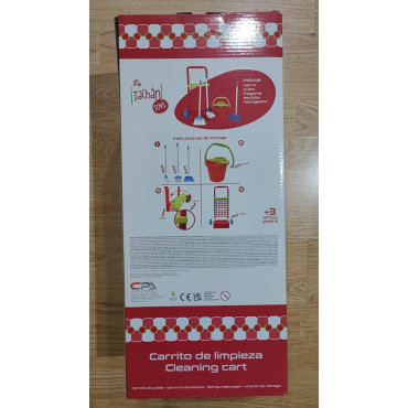 Set de Limpieza Infantil con Carrito, Cubo y Escoba - Compra en Albithinia