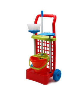Carrito de Limpieza Infantil con 5 Piezas | Compra en Albithinia