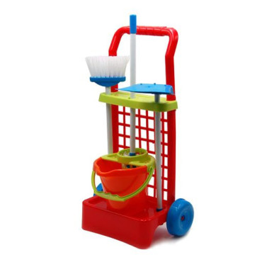 Carrito de Limpieza Infantil con 5 Piezas | Compra en Albithinia