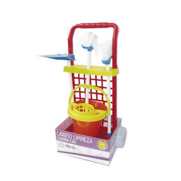 Carrito de Limpieza Infantil con 5 Piezas | Compra en Albithinia