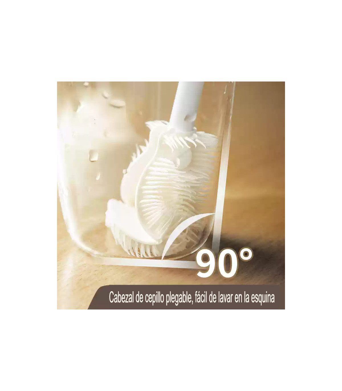 Cepillo de Silicona Mágico: ¡Adiós Manchas en Tus Tazas!
