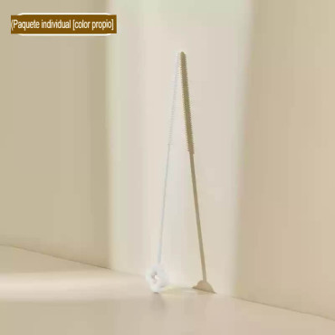 Cepillo Limpia Pajitas de Silicona: Perfecto para tus pajitas reutilizables