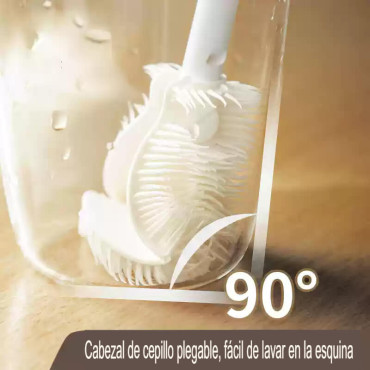 Cepillo Limpia Pajitas de Silicona