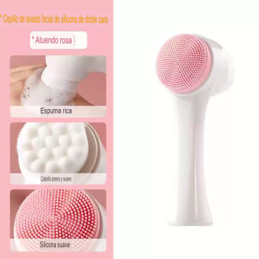 Cepillo Facial de Silicona: Limpieza Profunda y Masaje Facial
