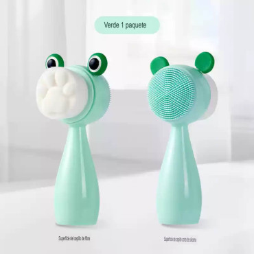Cepillo Facial de Silicona: Limpieza Profunda y Masaje Facial
