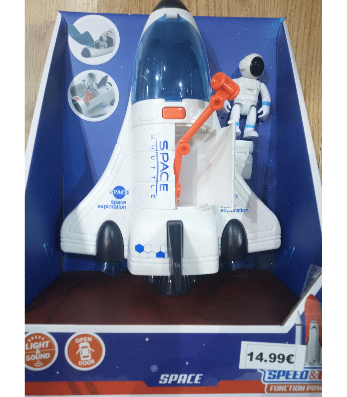 Nave espacial de juguete