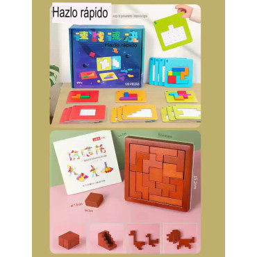 Rompecabezas Rápidos: ¡Desafía tu mente y mueve tu cuerpo!
