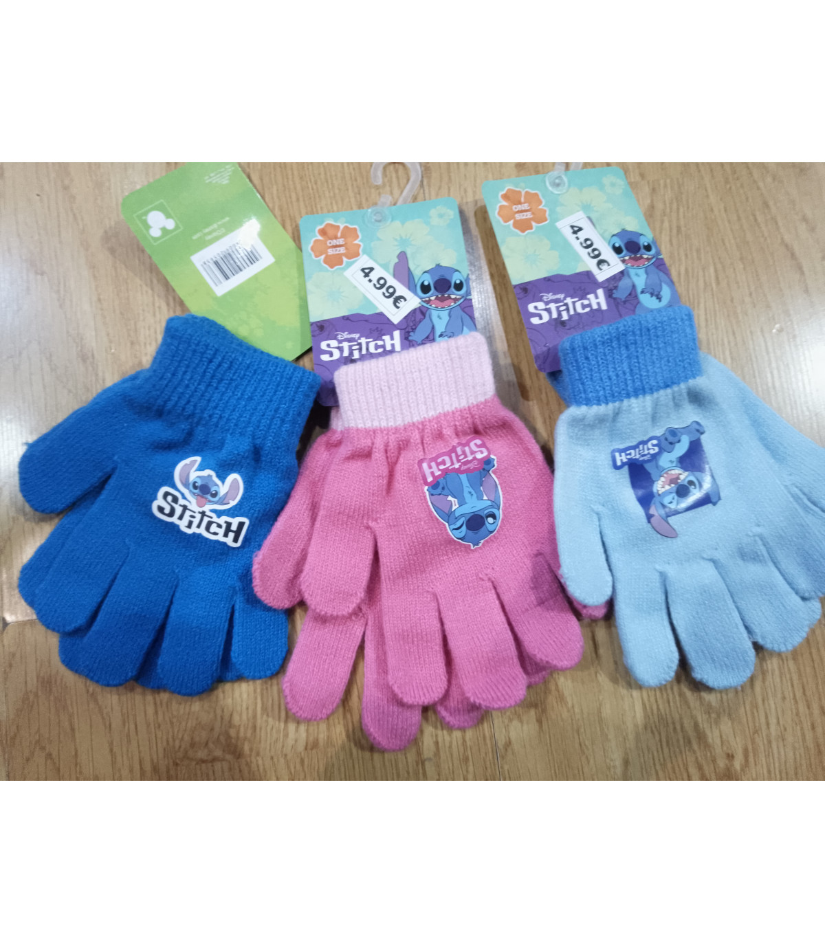 Guantes lilo y Stitch