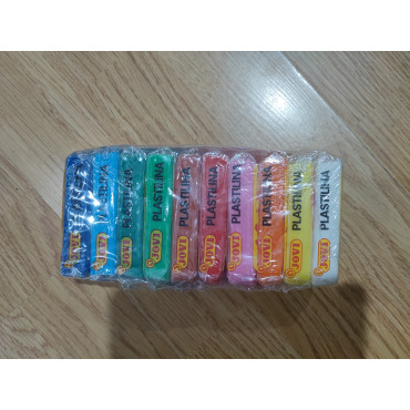 Pack de 10 plastelinas de colores 🌈