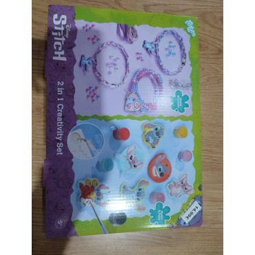 "Set de Manualidades Lilo & Stitch | Figuras y Pulseras DIY"