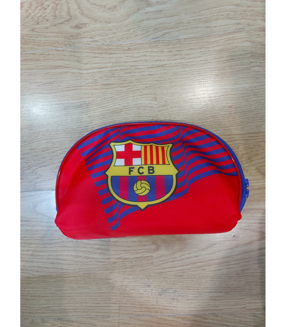 Necesser del barça con colonia agua de tocador con atomizador