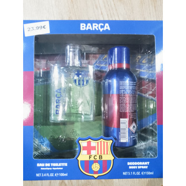 Set desodorante i colonia del FC Barcelona