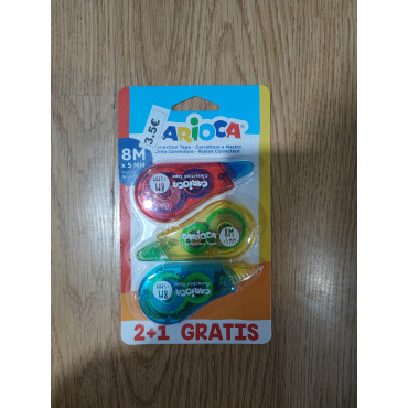 Pack de diferentes cintas correctoras de diferentes colores
