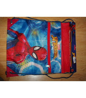 Saco mochila de spider-man