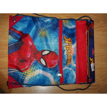 Saco mochila de spider-man