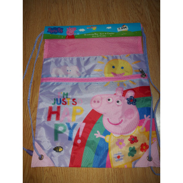 Saco mochila de peppa pig