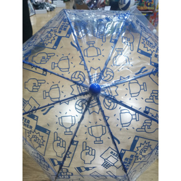 Paraguas Transparente del FC Barcelona – Albithinia.com