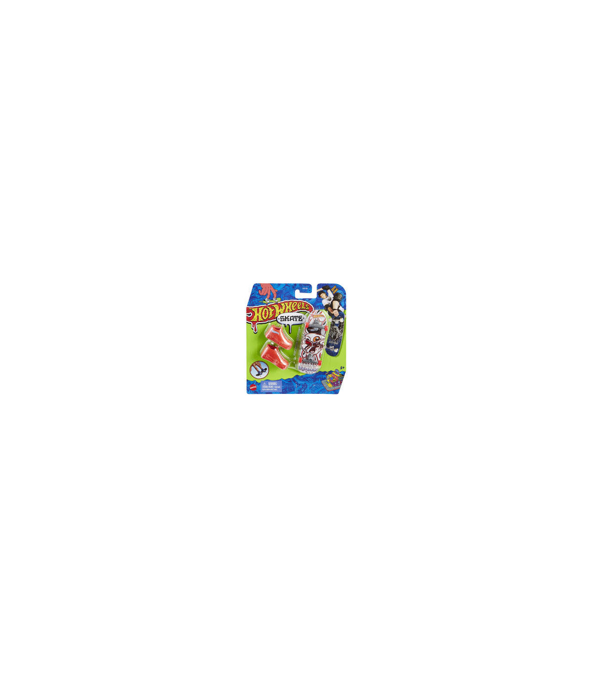Hot Wheels Skate: Set de Fingerboards con Zapatillas Intercambiables para Niños a Partir de 5 Años