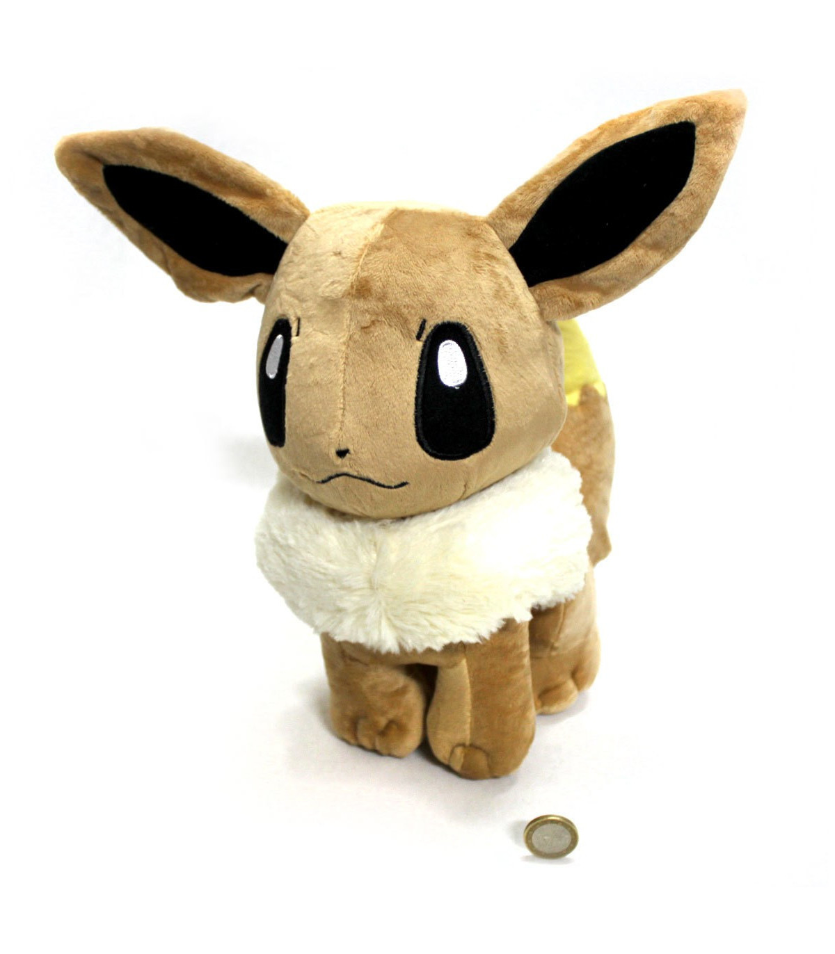 Peluche Eevee Pokémon: Figura de Peluche de Alta Calidad del Pokémon Evolutivo