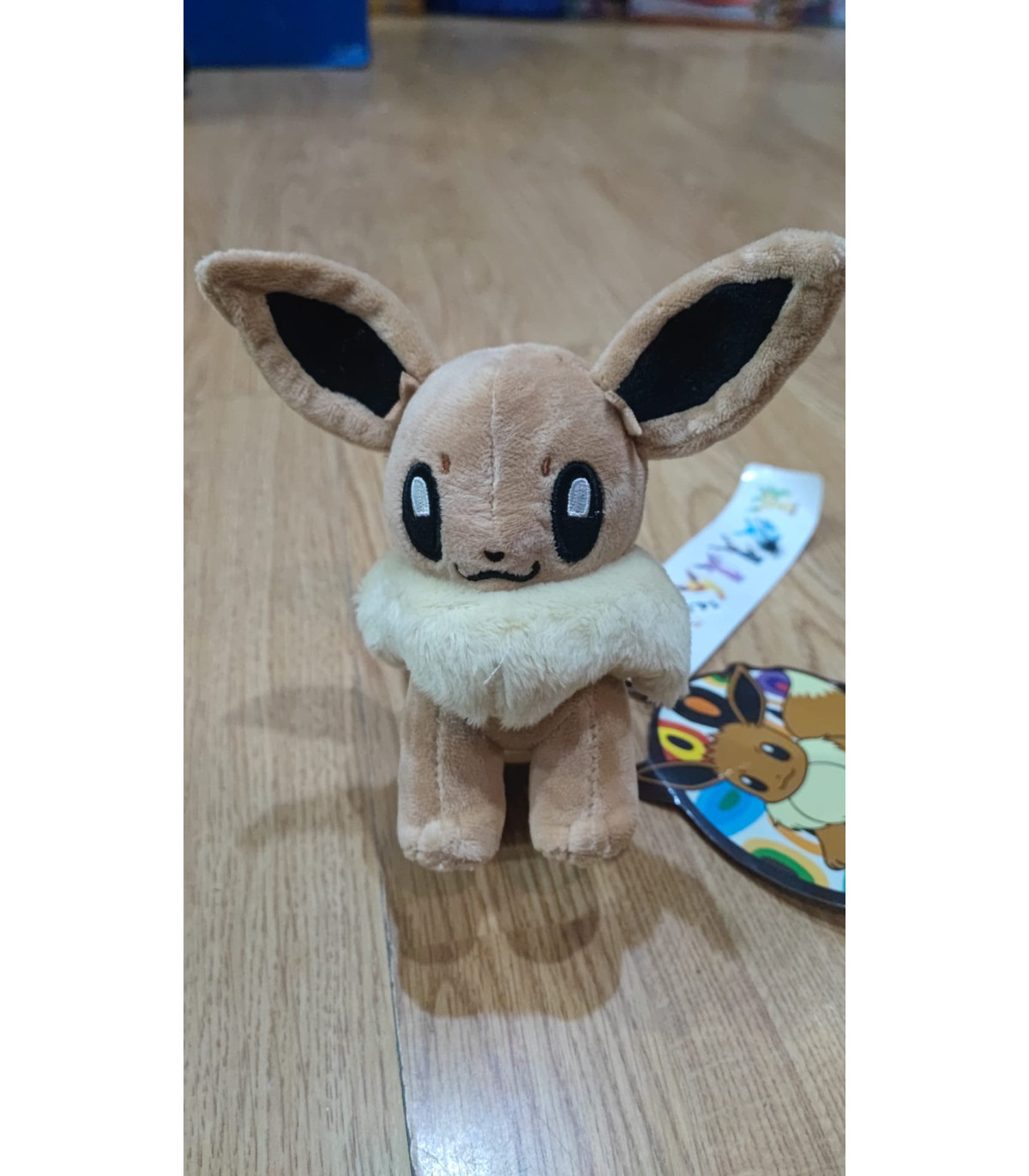 Peluche Eevee Pokémon: Figura de Peluche de Alta Calidad del Pokémon Evolutivo