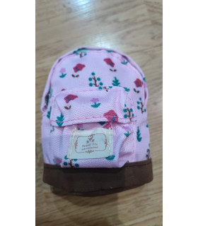 Llavero Mini Mochila Rosa con Flores Natural Life: Elegancia y Funcionalidad en un Solo Accesorio