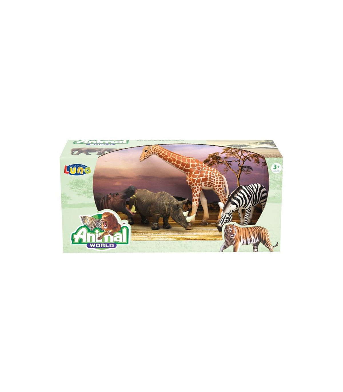 Set de 4 Animales Salvajes de Zoo – Compra en Albithinia