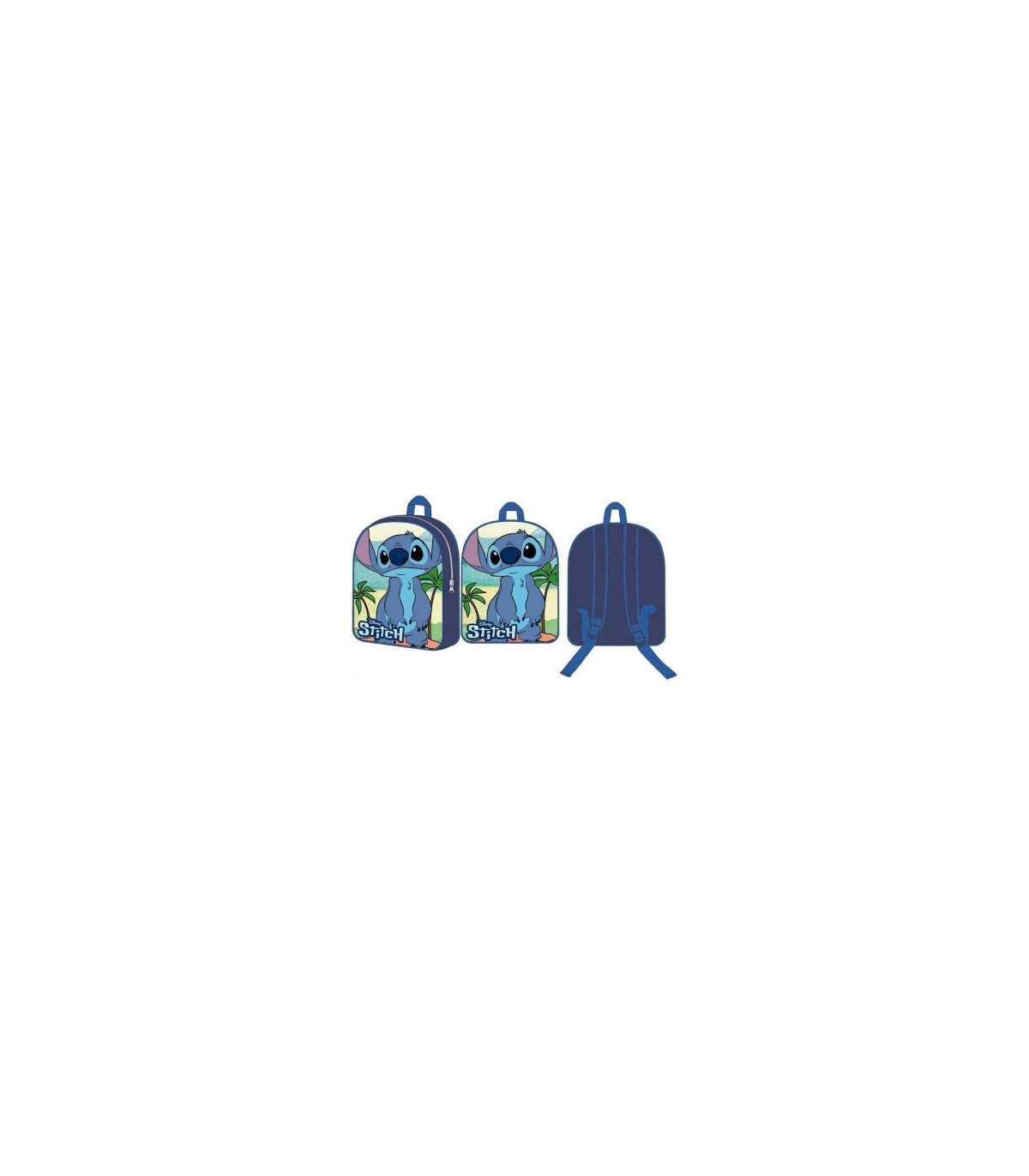 Mochila Lilo y Stitch 30 cm Azul – Estilo y funcionalidad en albithinia.com