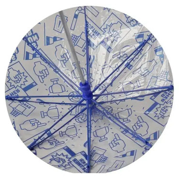 Paraguas Transparente del FC Barcelona – Albithinia.com