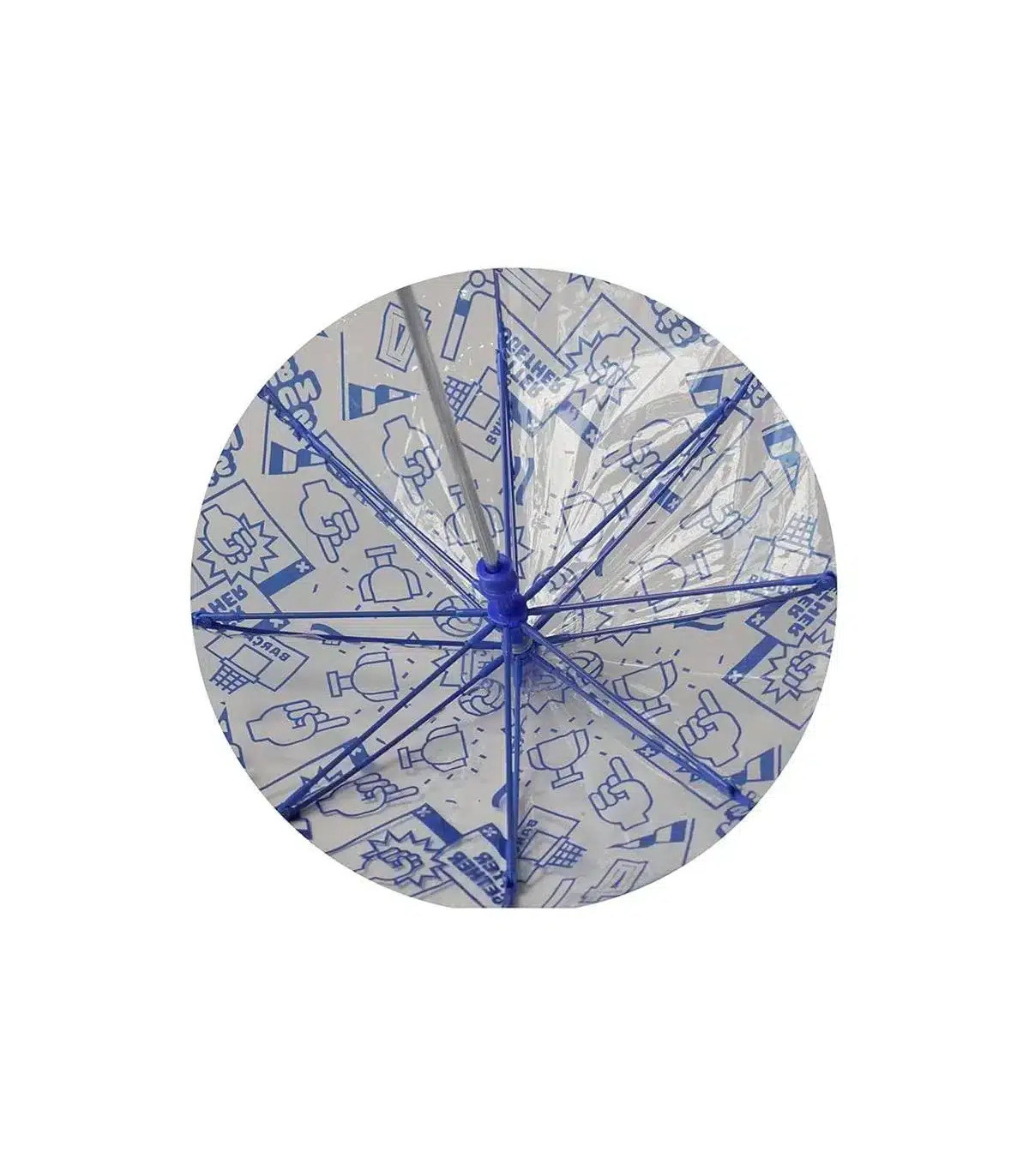 Paraguas Transparente del FC Barcelona – Albithinia.com