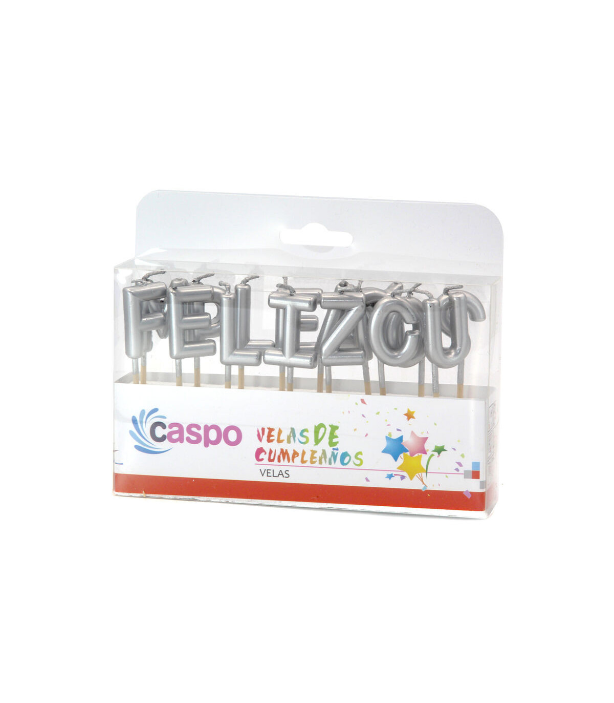 Velas Plateadas "Feliz Cumpleaños" – Albithinia.com