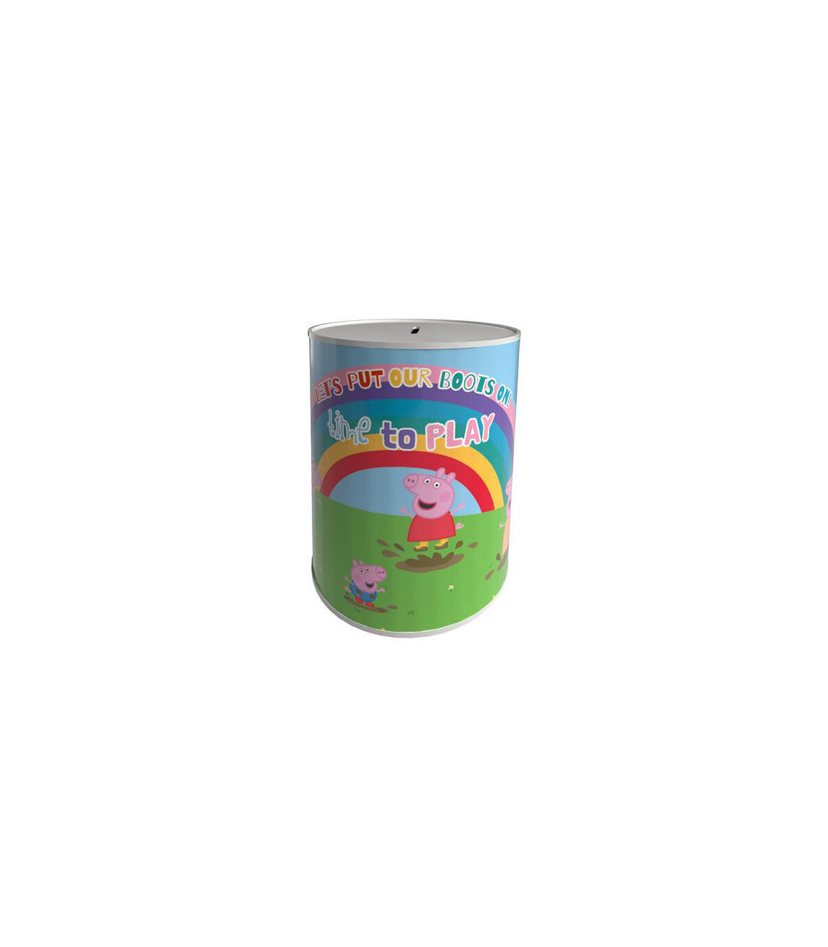 Hucha de Metal Peppa Pig 12 cm – Albithinia.com