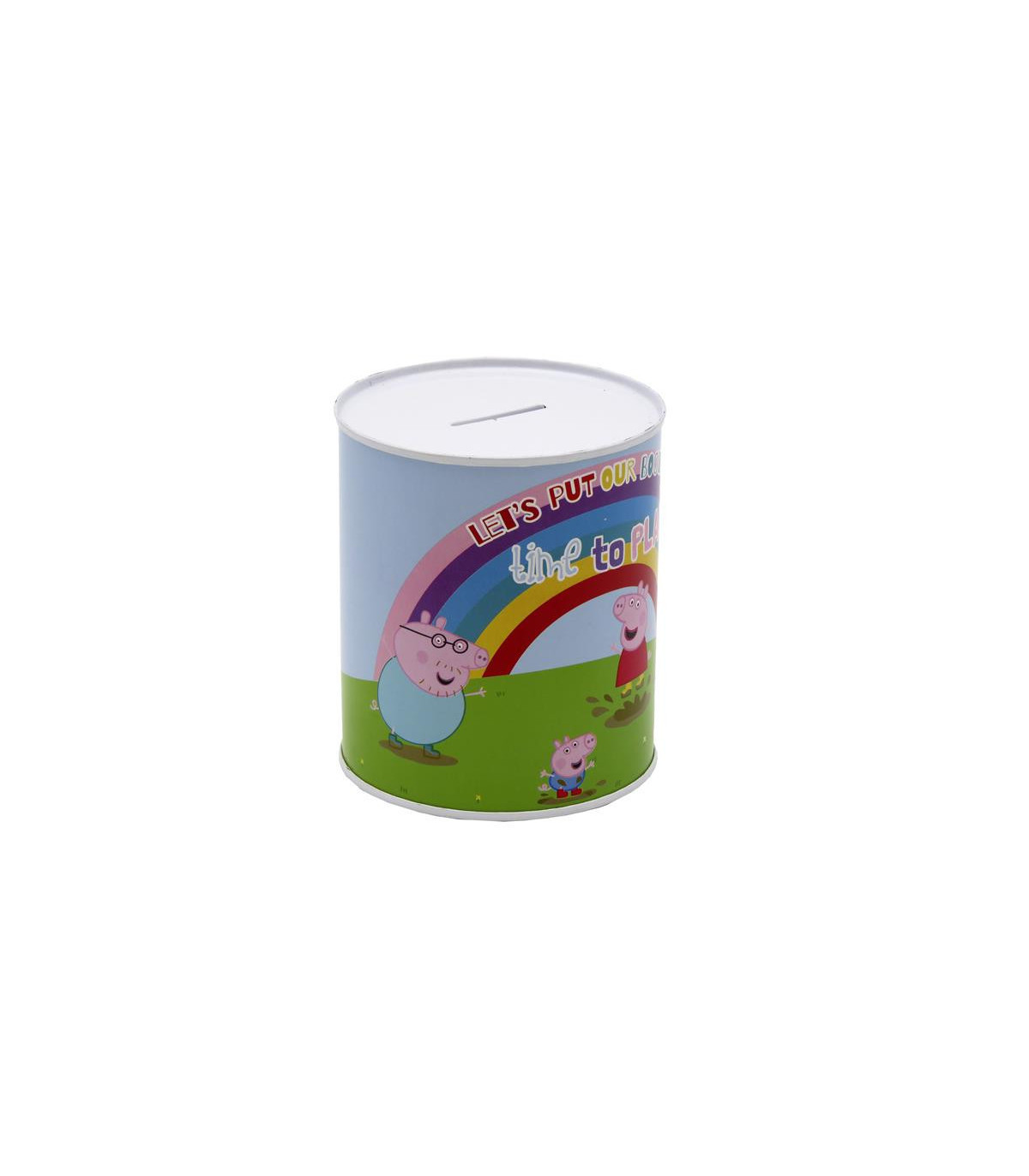 Hucha de Metal Peppa Pig 12 cm – Albithinia.com