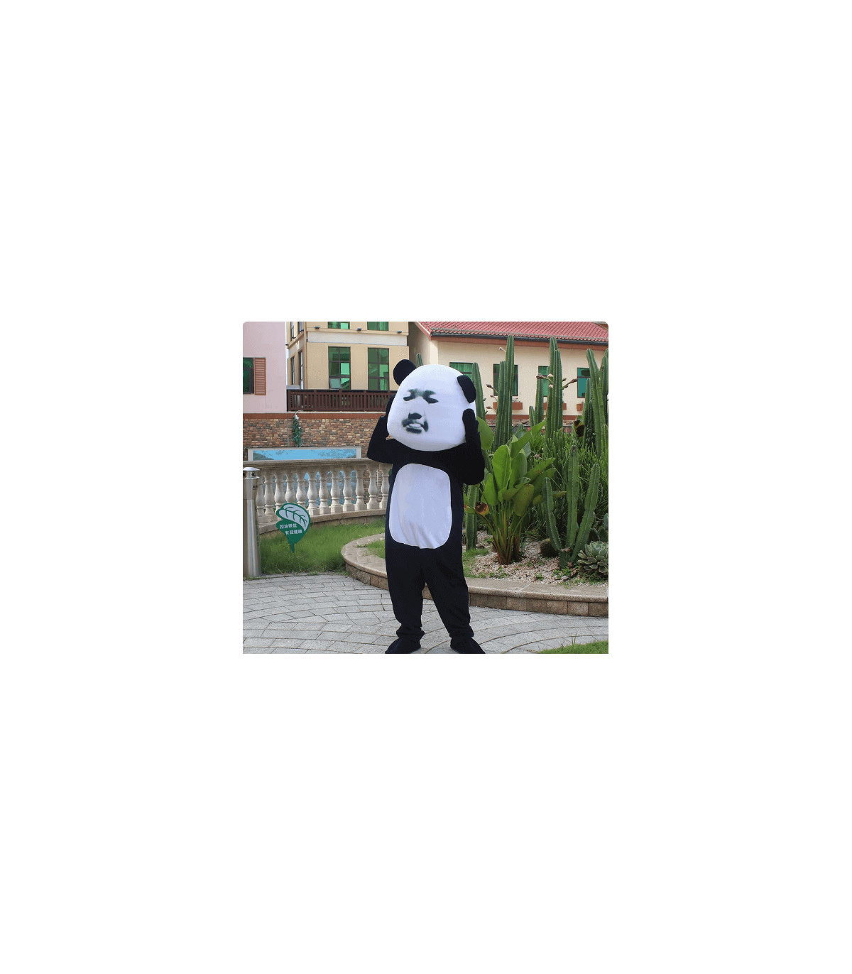 Traje de Panda: ¡El Más Tierno del Bosque!