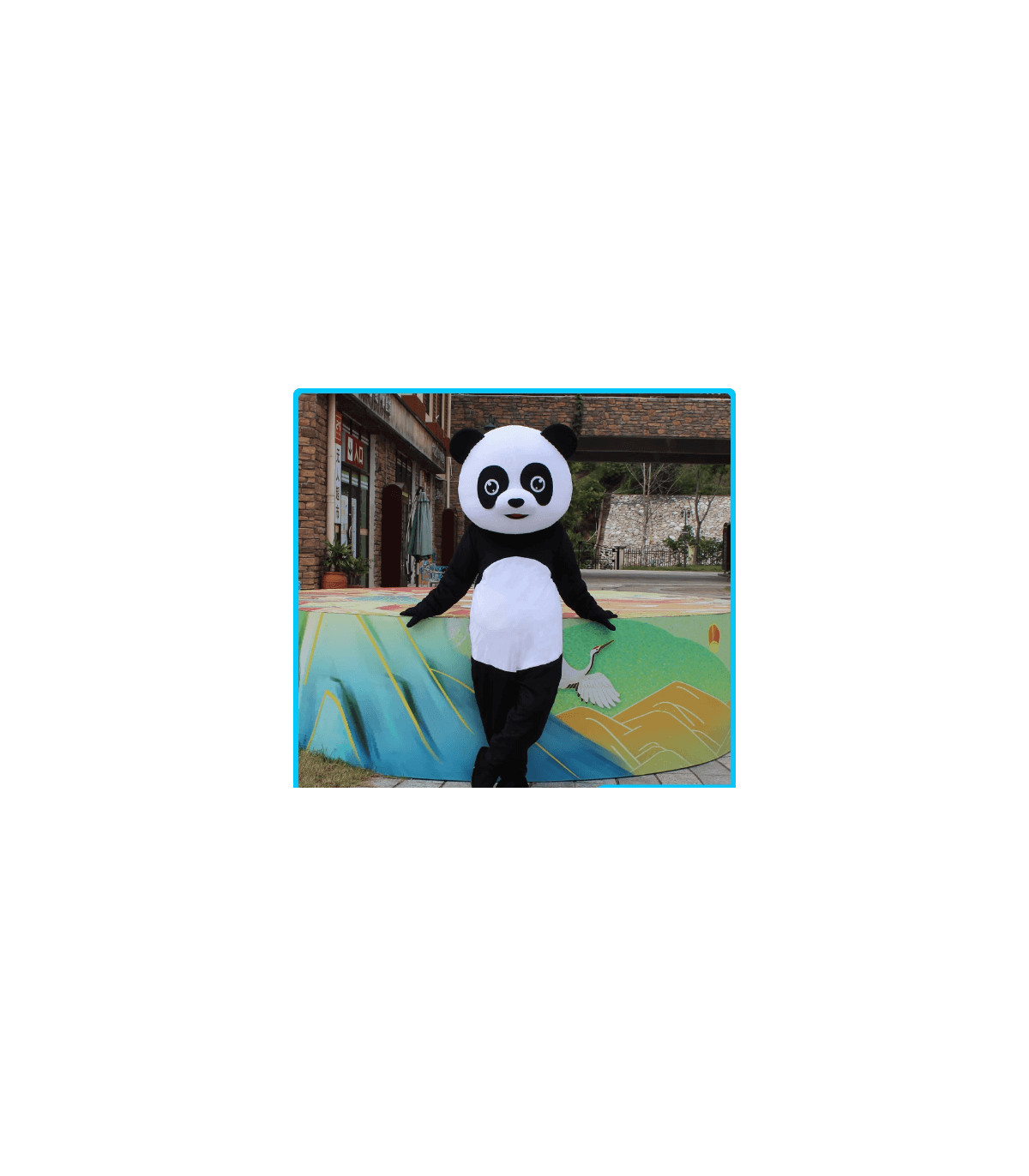 Traje de Panda: ¡El Más Tierno del Bosque!